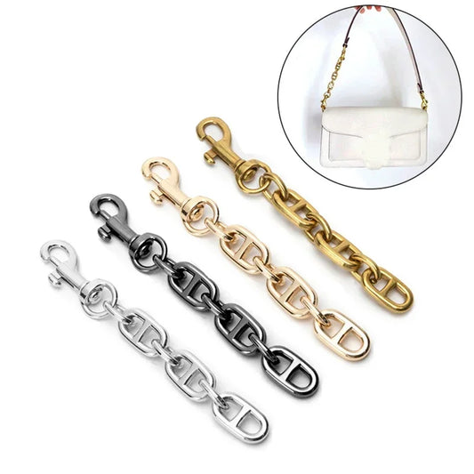 1PC Metal Chain Bag Strap Extension Chain Extension Shoulder Strap Underarm Bags Modification Bag Chain Strap Bag Accessories